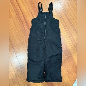 Black Puffer Snow Pants